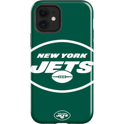 NFL New York Jets Large Logo iPhone 12 Impact Case