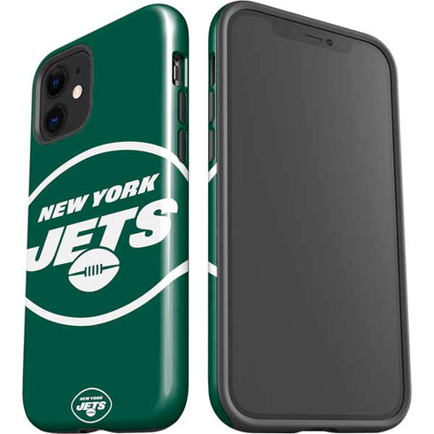 NFL New York Jets Large Logo iPhone 12 Impact Case