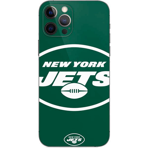NFL New York Jets Large Logo iPhone 12 Pro Skin