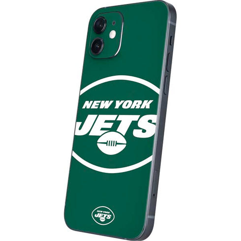 NFL New York Jets Large Logo iPhone 12 Skin