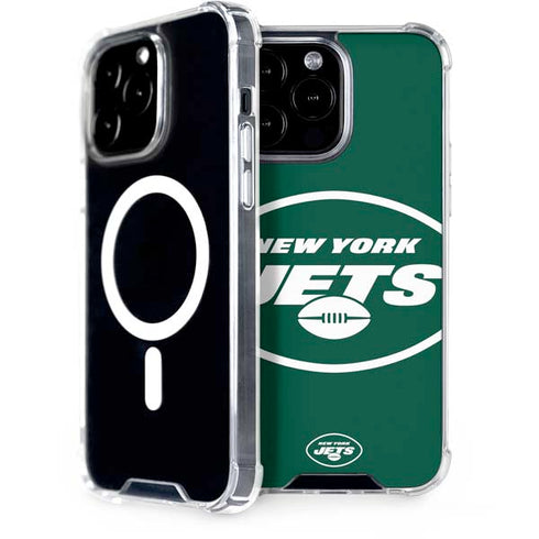 NFL New York Jets Large Logo iPhone 13 Pro Max MagSafe Case