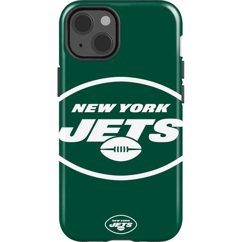NFL New York Jets Large Logo iPhone 14 Impact Case