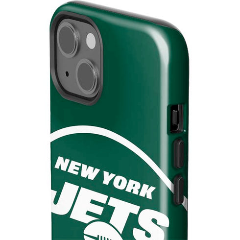 NFL New York Jets Large Logo iPhone 14 Impact Case