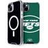 NFL New York Jets Large Logo iPhone 15 Plus MagSafe Case