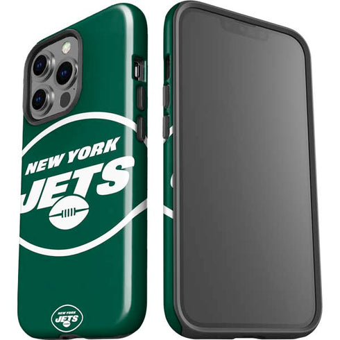 NFL New York Jets Large Logo iPhone 14 Pro Impact Case