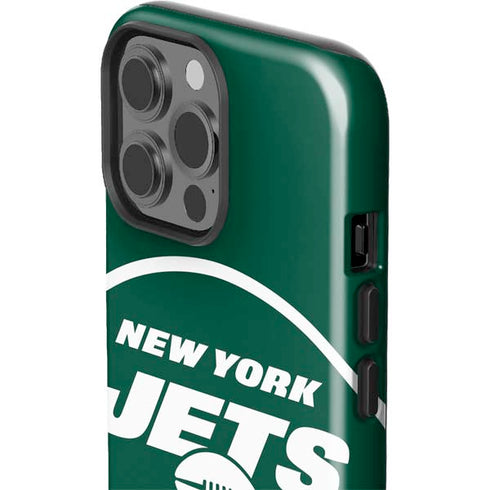 NFL New York Jets Large Logo iPhone 15 Pro Max Impact Case
