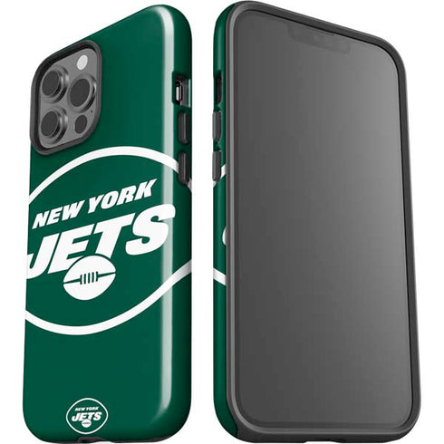 NFL New York Jets Large Logo iPhone 14 Pro Max Impact Case