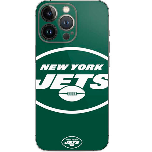 NFL New York Jets Large Logo iPhone 14 Pro Skin
