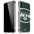 NFL New York Jets Large Logo iPhone X/XS Clear Case