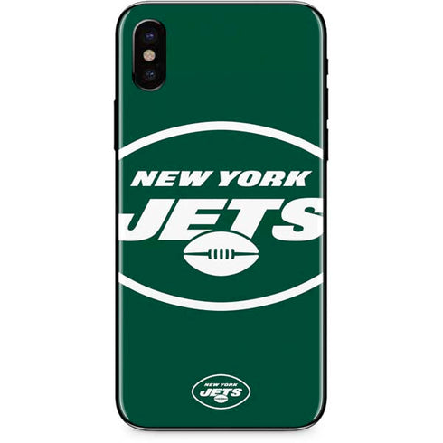 NFL New York Jets Large Logo iPhone XS Max Skin