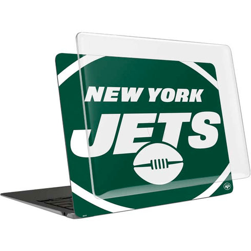 NFL New York Jets Large Logo MacBook Air 13in M1 (2021) Case plus Skin