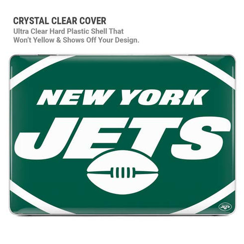 NFL New York Jets Large Logo MacBook Air 13in M1 (2021) Case plus Skin