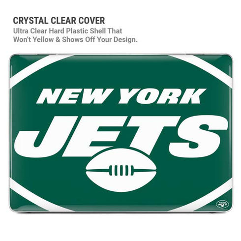 NFL New York Jets Large Logo MacBook Air 15in (2023-2025) Case plus Skin