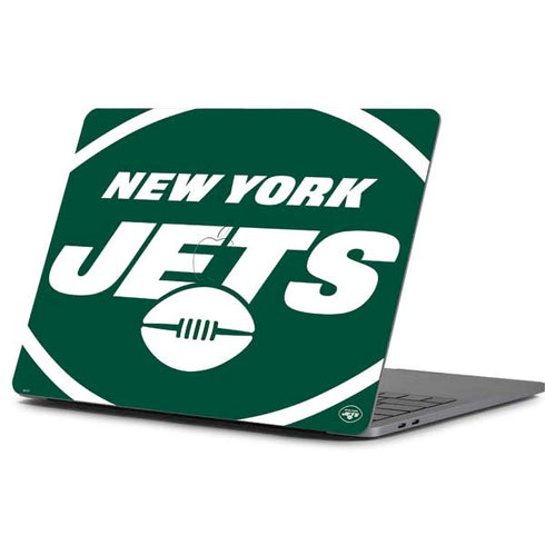 NFL New York Jets Large Logo Apple MacBook Pro 13-inch Skin