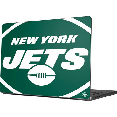 NFL New York Jets Large Logo MacBook Pro 14in (2021-24) Skin