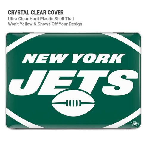 NFL New York Jets Large Logo MacBook Pro 16in (2021-25) Case plus Skin