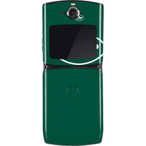 NFL New York Jets Large Logo Motorola RAZR Skin