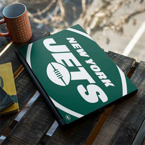 NFL New York Jets Large Logo MSI GS65 Stealth Laptop Skin