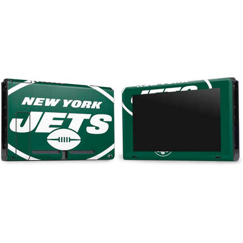 NFL New York Jets Large Logo Nintendo Switch Bundle Skin