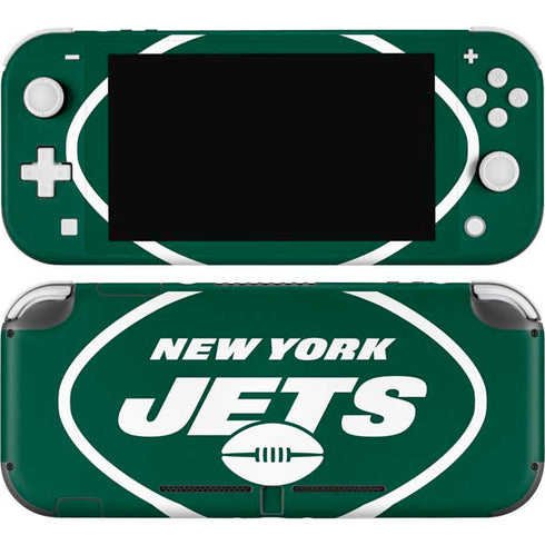 NFL New York Jets Large Logo Nintendo Switch Lite Skin