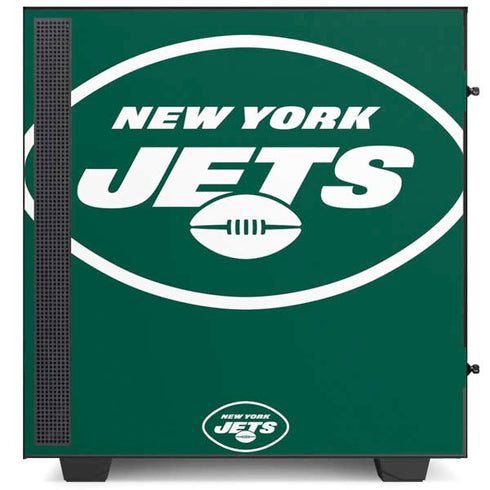 NFL New York Jets Large Logo NZXT H510 Compact ATX Mid-Tower Case Skin