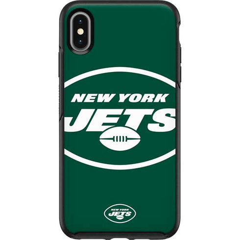 NFL New York Jets Large Logo Otterbox Symmetry iPhone Skin