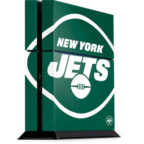 NFL New York Jets Large Logo PS4 Console Skin