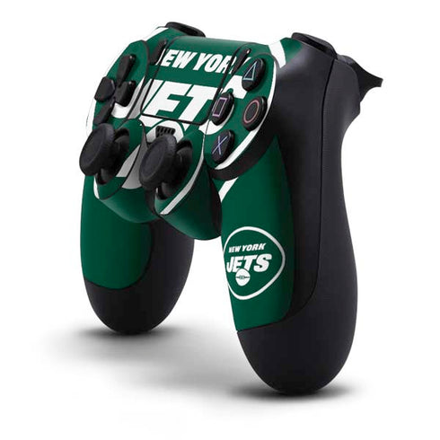 NFL New York Jets Large Logo PS4 Controller Skin