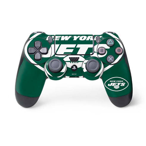 NFL New York Jets Large Logo PS4 Controller Skin