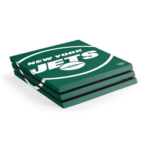 NFL New York Jets Large Logo PS4 Pro Console Skin