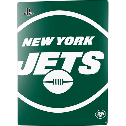 NFL New York Jets Large Logo PS5 Bundle Skin