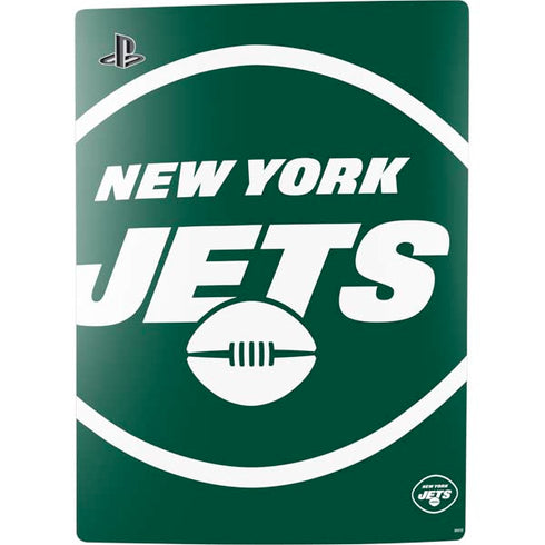 NFL New York Jets Large Logo PS5 Digital Edition Console Skin
