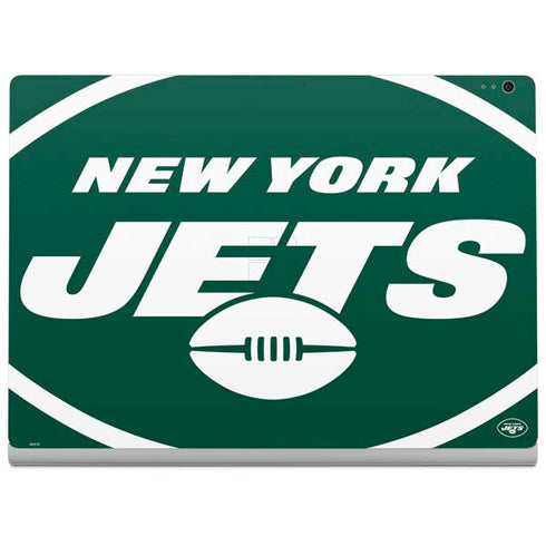 NFL New York Jets Large Logo Surface Book 2 13.5in Skin
