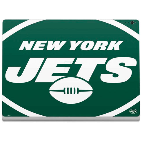 NFL New York Jets Large Logo Surface Book 2 15in Skin