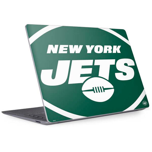 NFL New York Jets Large Logo Surface Laptop 3 13.5in Skin