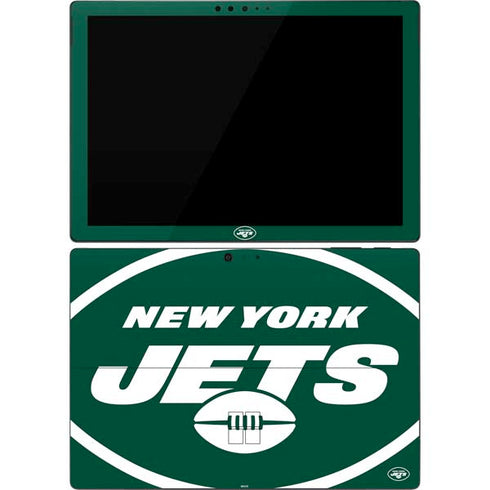 NFL New York Jets Large Logo Surface Pro 7 Skin