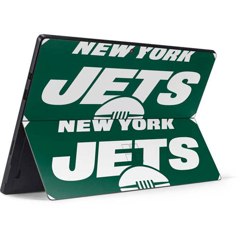 NFL New York Jets Large Logo Surface Pro 7 Skin
