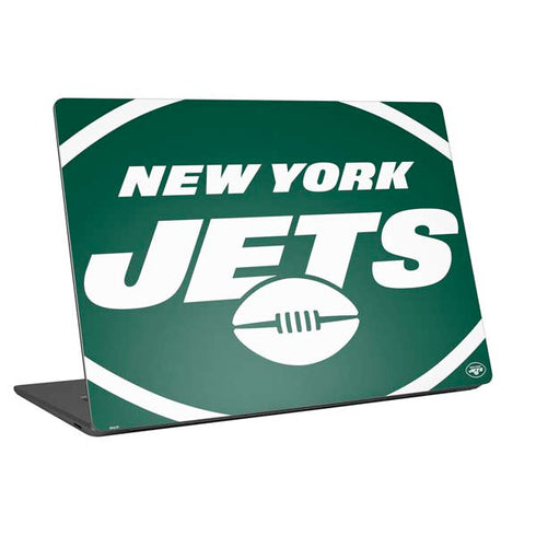 NFL New York Jets Large Logo Universal Laptop 13in (10.6 x 7.6in) Skin