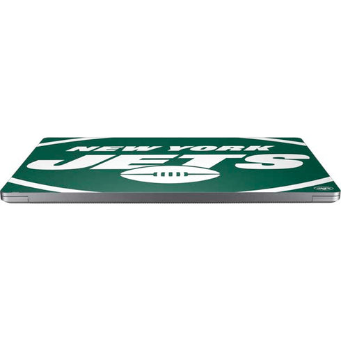 NFL New York Jets Large Logo Universal Laptop 13in (10.6 x 7.6in) Skin