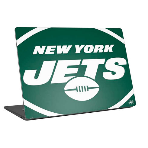 NFL New York Jets Large Logo Universal Laptop 16in (13 x 9.4in) Skin