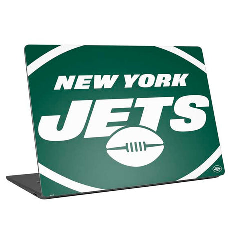 NFL New York Jets Large Logo Universal Laptop 18in (14.6 x 10.6in) Skin