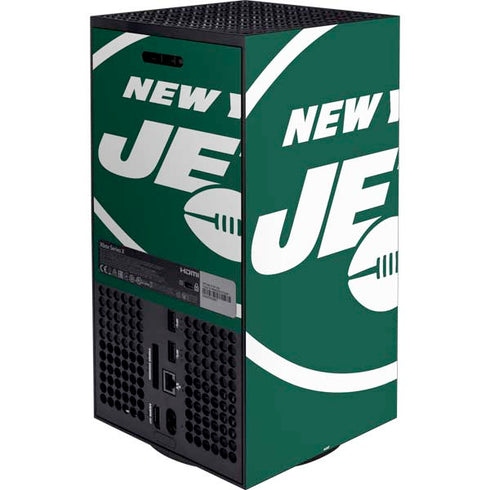NFL New York Jets Large Logo Xbox Series X Bundle Skin