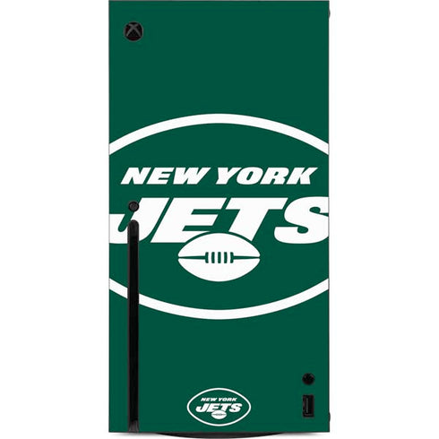 NFL New York Jets Large Logo Xbox Series X Console Skin