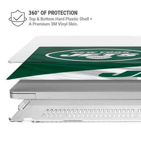 NFL New York Jets MacBook Air 13in M1 (2021) Case plus Skin