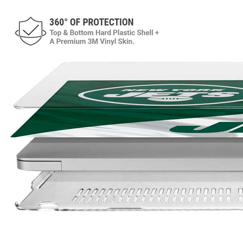 NFL New York Jets MacBook Air 15in (2023-2025) Case plus Skin