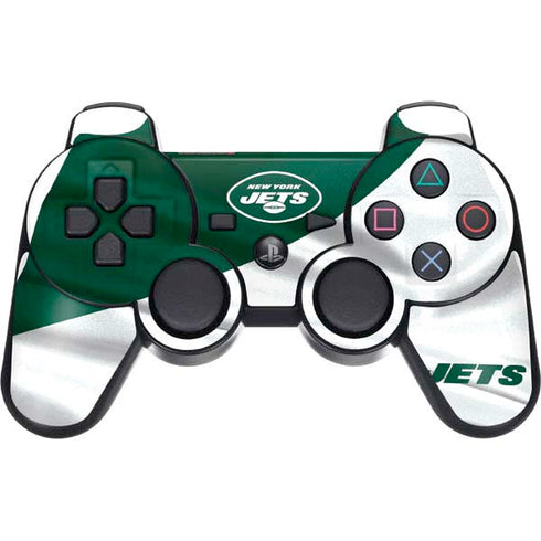 NFL New York Jets PS3 Dual Shock wireless controller Skin