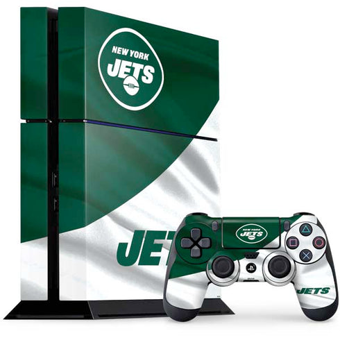 NFL New York Jets PS4 Console and Controller Bundle Skin