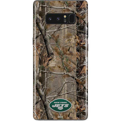 NFL New York Jets Realtree AP Camo Galaxy Note 8 Skin