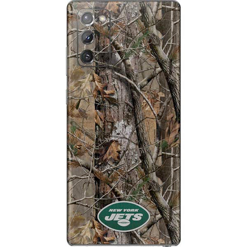 NFL New York Jets Realtree AP Camo Galaxy Note20 5G Skin