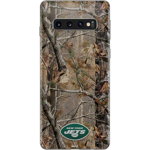 NFL New York Jets Realtree AP Camo Galaxy S10 Skin
